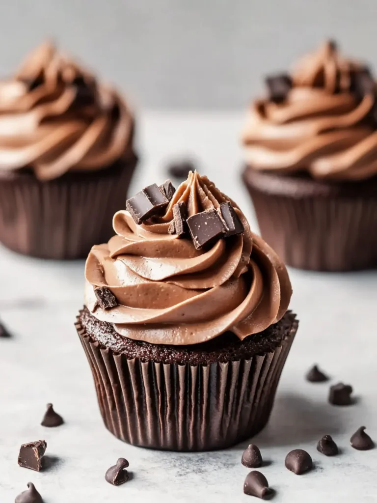 Decadent Chocolate Cupcakes That Melt in Your Mouth